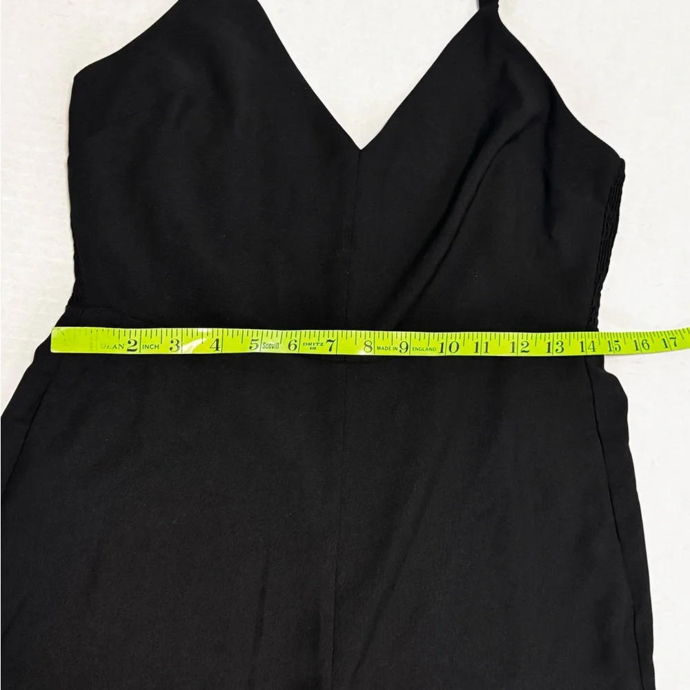 Madewell Thistle Cami Black Wide-Leg Jumpsuit with Spaghetti Straps Size 0